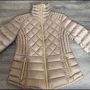 Michael Kors puffer jacket.